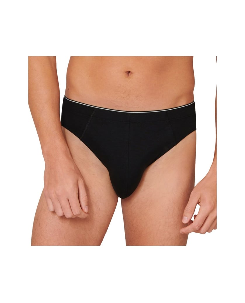 SCHIESSER-Herren-Slip-1er-Pack-schwarz