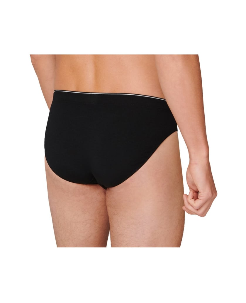SCHIESSER-Herren-Slip-1er-Pack-schwarz