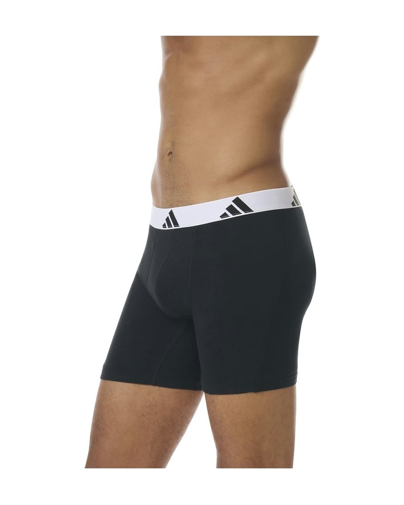 Adidas-Herren-Boxershort-6er-Pack-Boxer-Briefs-Active-Flex-Cotton-schwarz