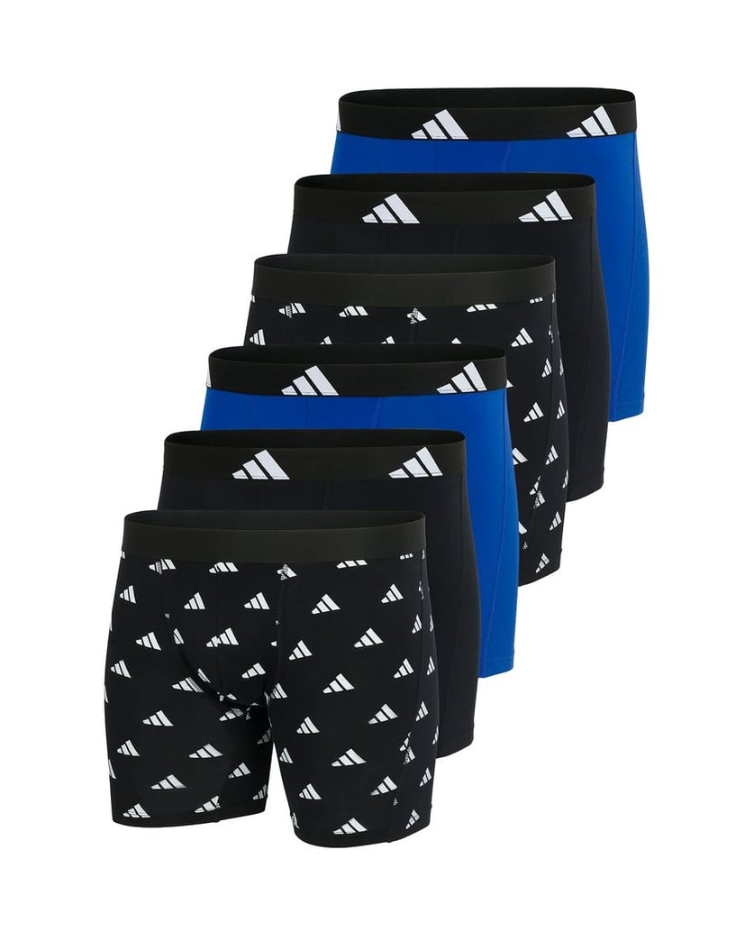 Adidas-Herren-Boxershort-6er-Pack-Boxer-Briefs-Active-Flex-Cotton-schwarz