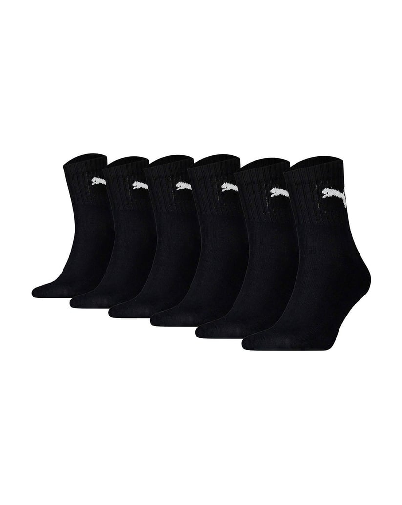 Puma-Unisex-Socken-6er-Pack-schwarz