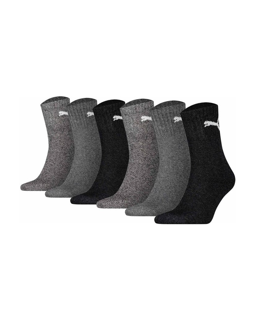Puma-Unisex-Socken-6er-Pack-schwarz