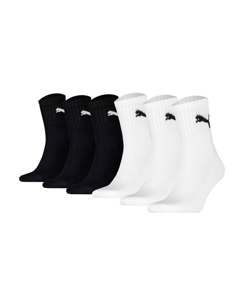 Puma-Unisex-Socken-6er-Pack-schwarz