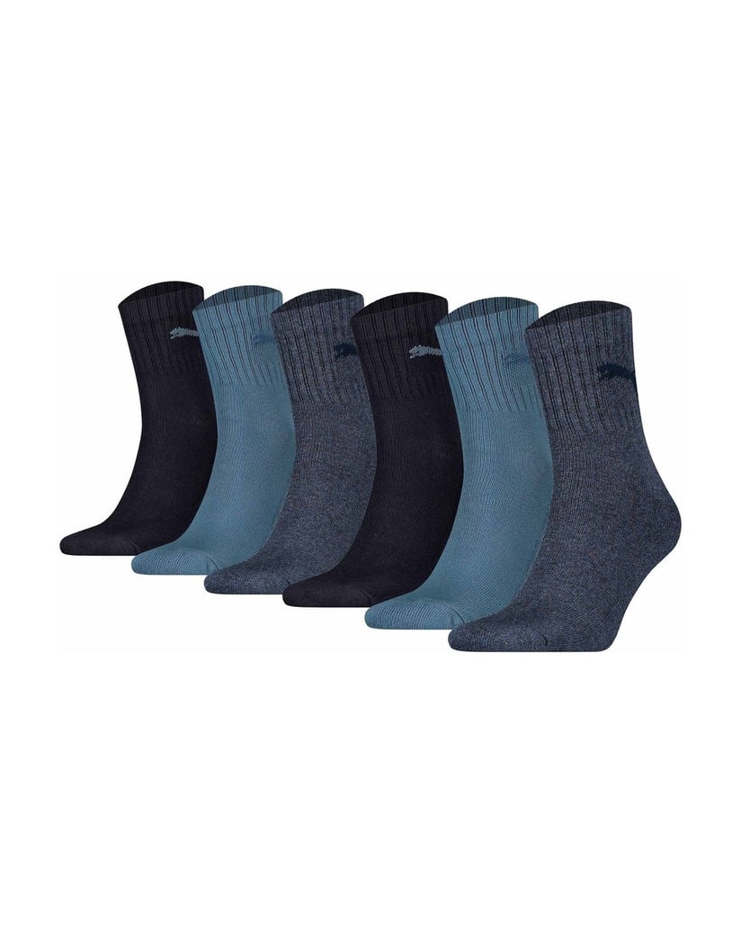 Puma-Unisex-Socken-6er-Pack-schwarz