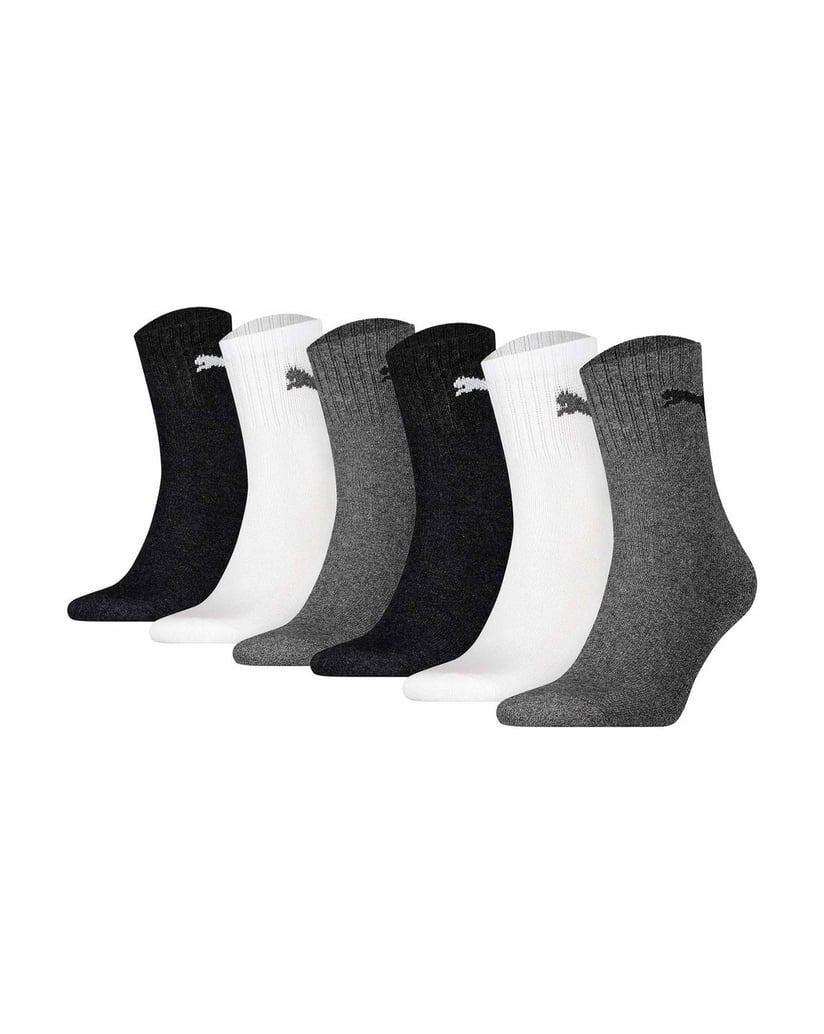 Puma-Unisex-Socken-6er-Pack-schwarz