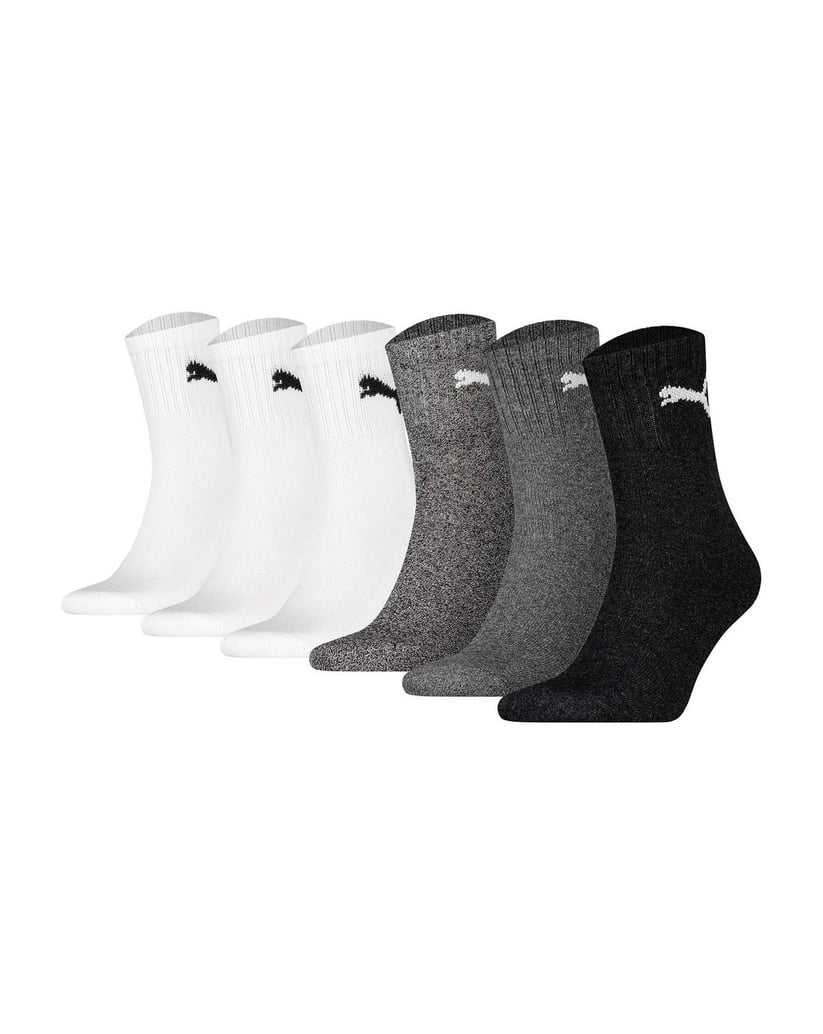Puma-Unisex-Socken-6er-Pack-schwarz