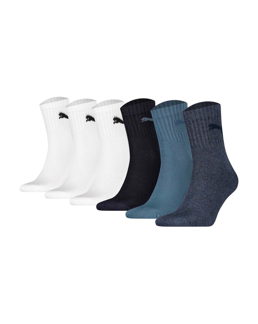 Puma-Unisex-Socken-6er-Pack-schwarz