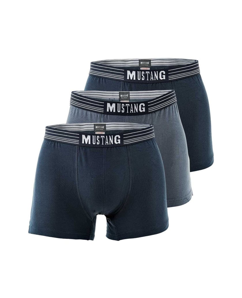 Mustang-Herren-Boxershort-3er-Pack-Retroshorts-True-Denim-3er-Pack-mehrfarbig-