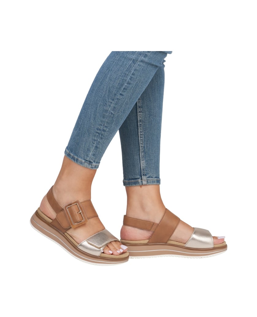 Remonte-Riemchensandalen-D1J53-braun