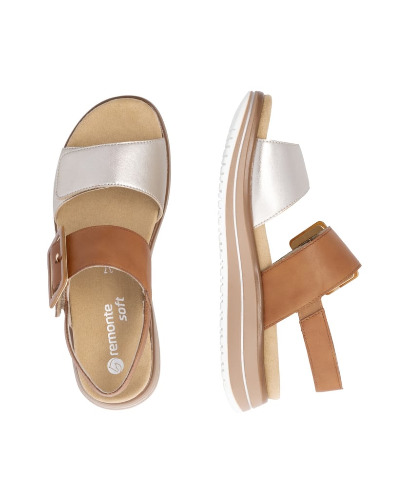 Remonte-Riemchensandalen-D1J53-braun