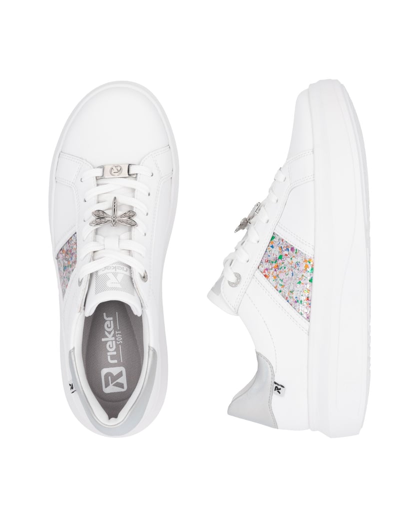 Rieker-Sport-Sneaker-Low-W1202-weiss