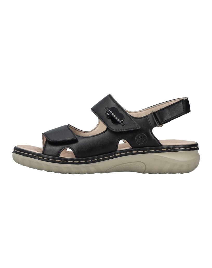 Rieker-Riemchensandalen-60462-schwarz