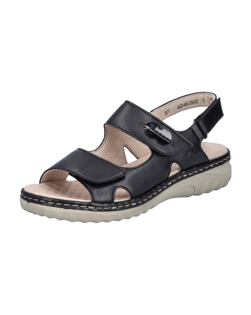 Rieker-Riemchensandalen-60462-schwarz