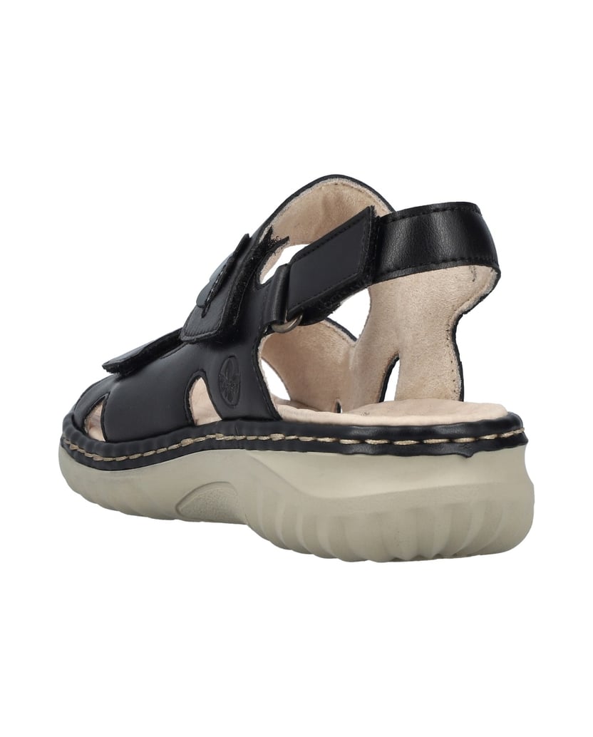 Rieker-Riemchensandalen-60462-schwarz