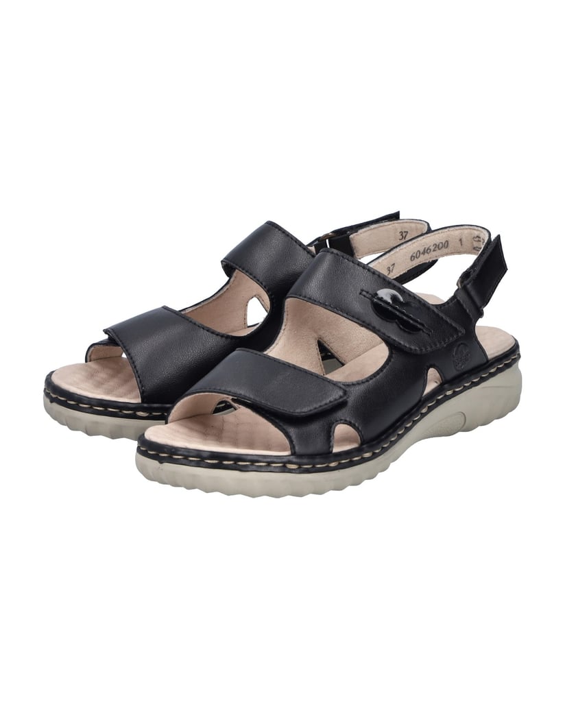 Rieker-Riemchensandalen-60462-schwarz