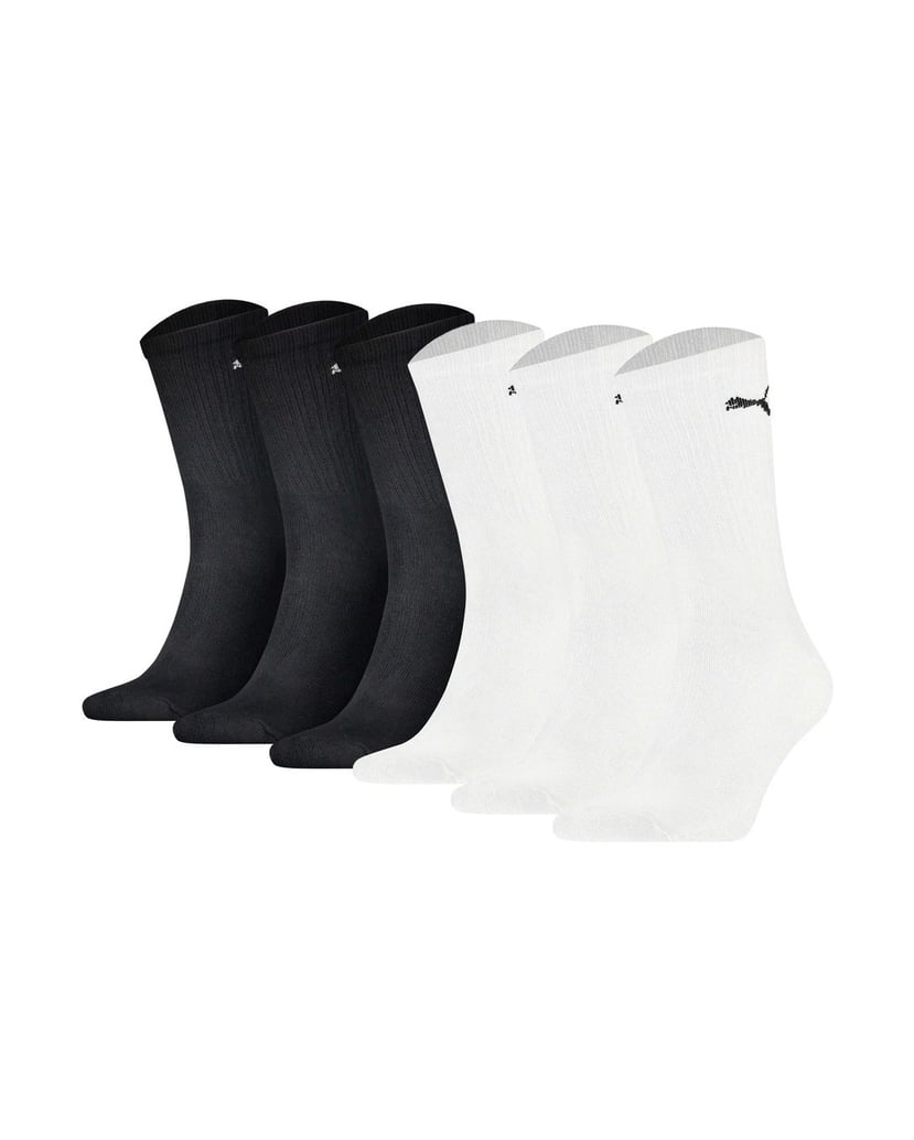 Puma-Unisex-Socken-6er-Pack-schwarz