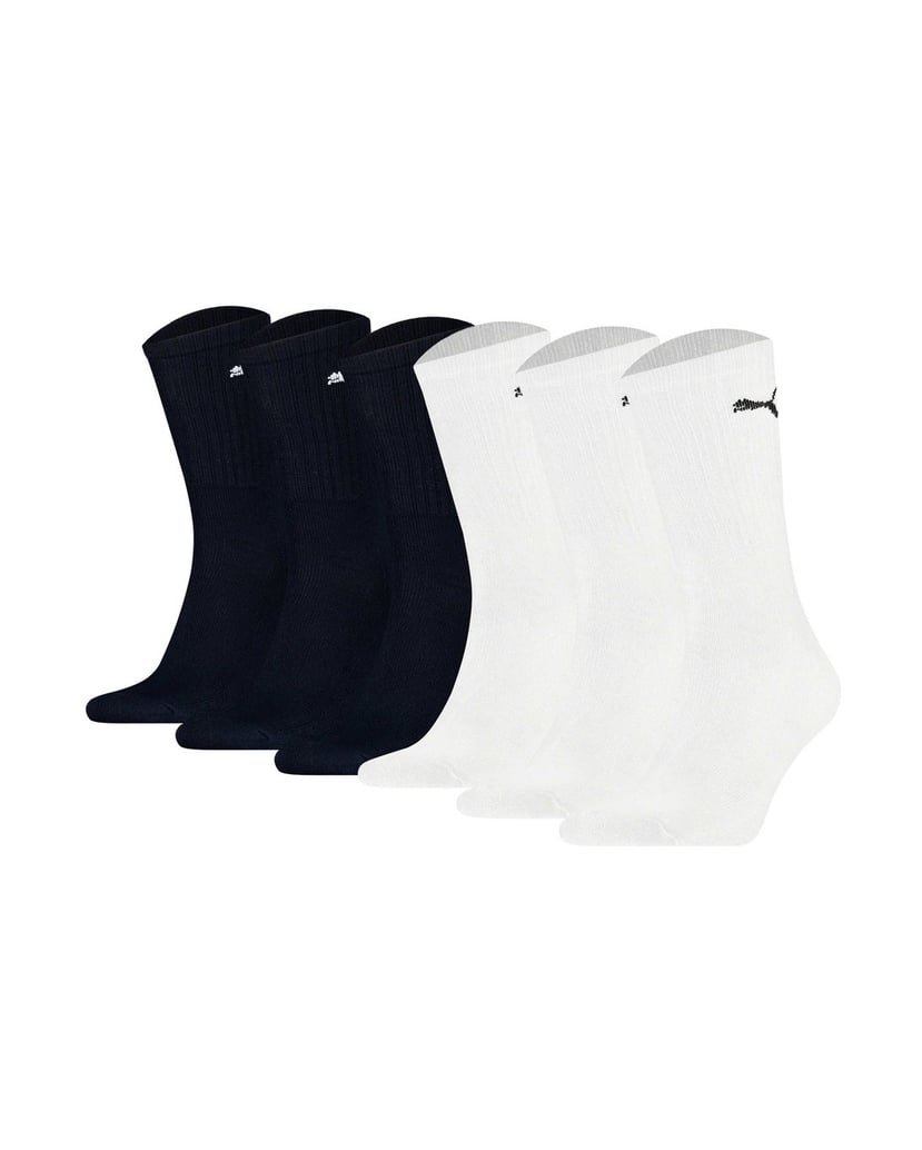 Puma-Unisex-Socken-6er-Pack-schwarz