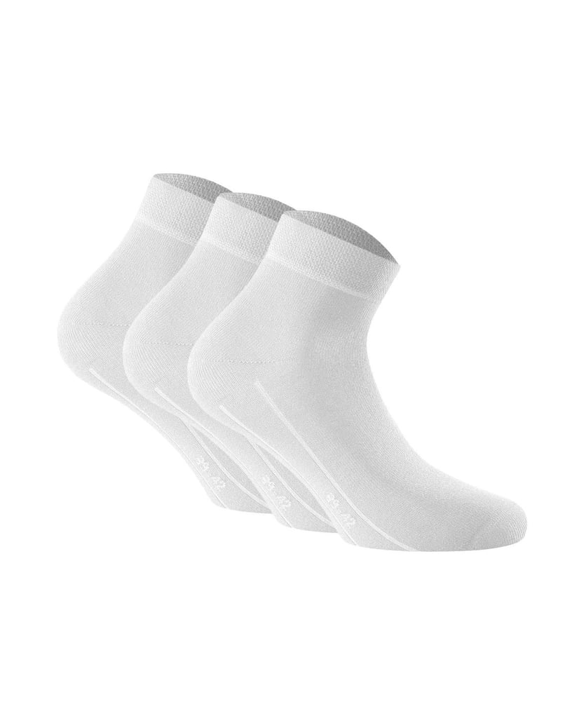 Rohner-basic-Unisex-Socken-3er-Pack-Sneaker-Plus-3er-Pack-schwarz
