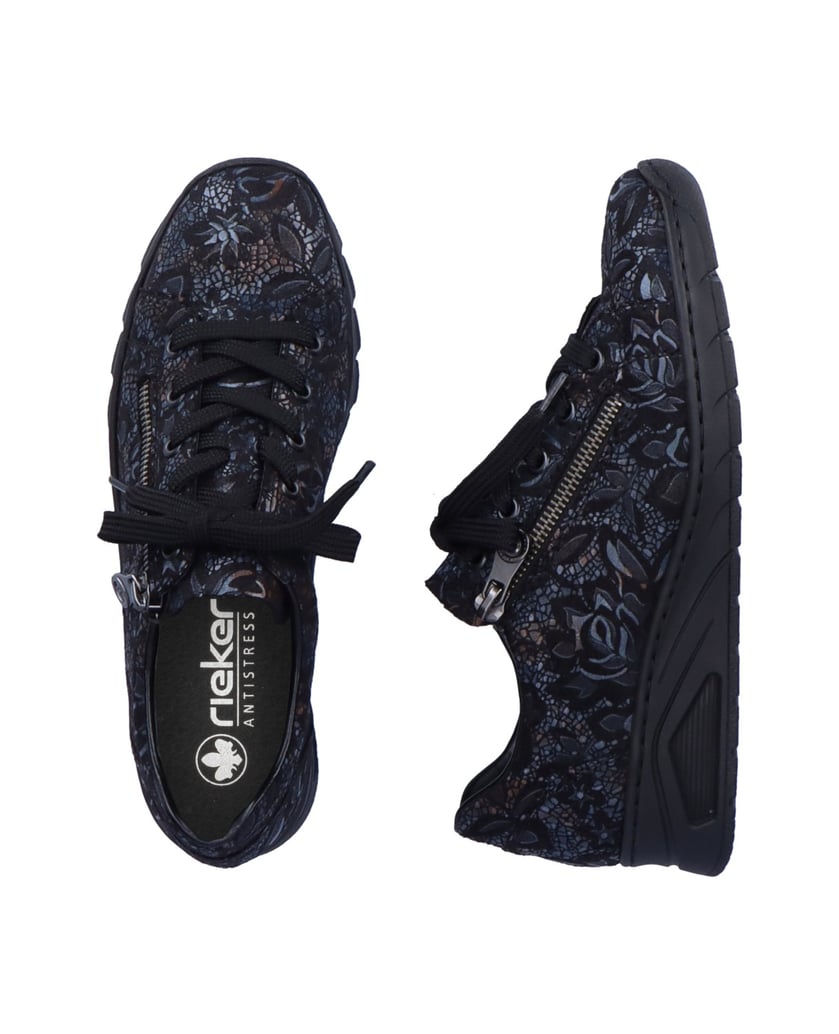 Rieker-Schnürschuhe-N3302-schwarz