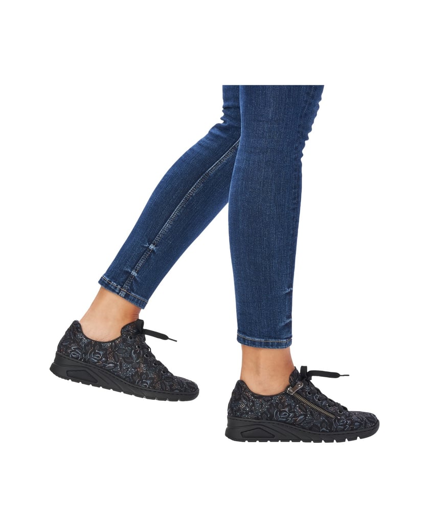 Rieker-Schnürschuhe-N3302-schwarz