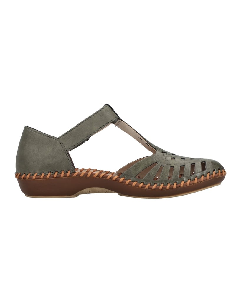 Rieker-Slipper-M1688-grün