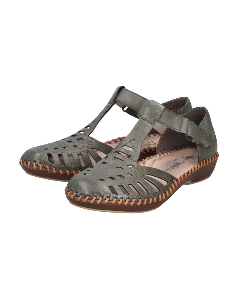 Rieker-Slipper-M1688-grün