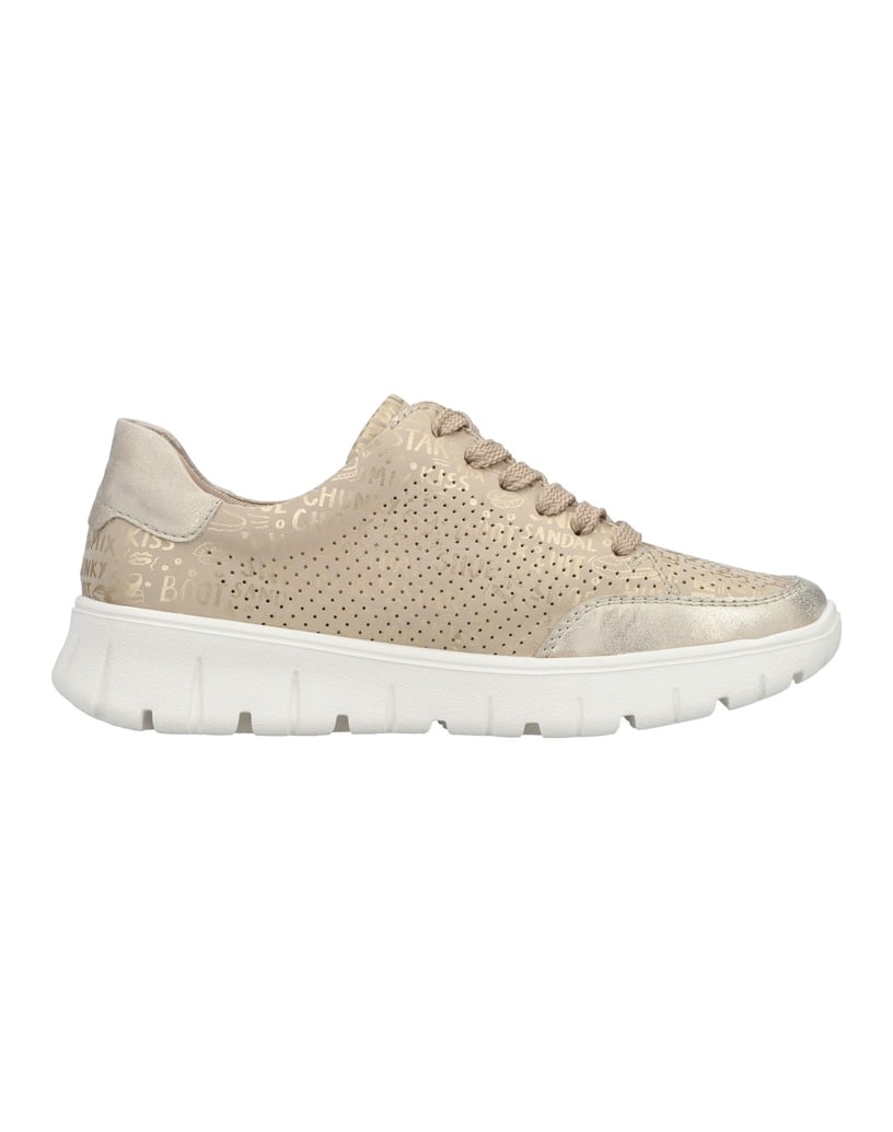 Rieker-Schnürschuhe-N1316-gold