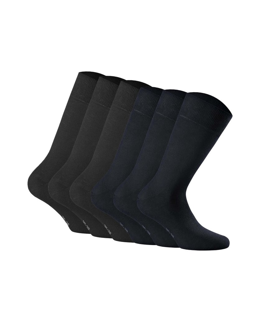 Rohner-basic-Unisex-Socken-6er-Pack-cotton-II-6er-Pack-schwarz