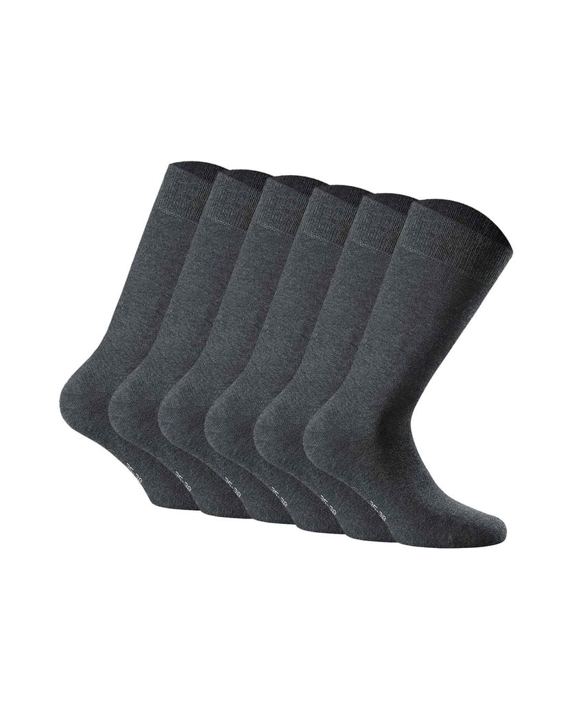 Rohner-basic-Unisex-Socken-6er-Pack-cotton-II-6er-Pack-schwarz