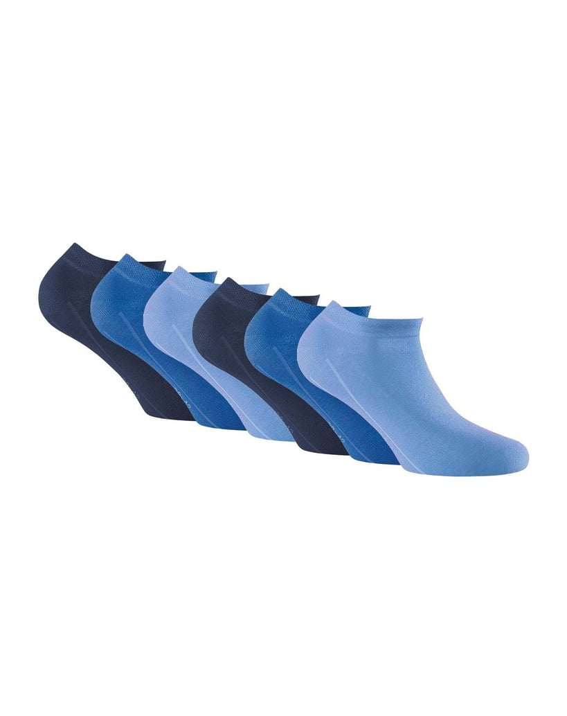 Rohner-basic-Unisex-Socken-6er-Pack-sneaker-3-er-pack-schwarz