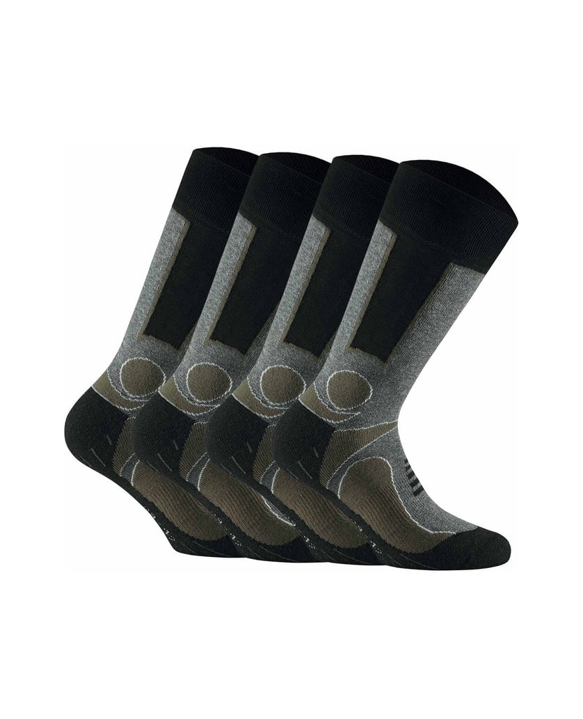 Rohner-basic-Unisex-Socken-4er-Pack-trekking-2-er-pack-grau