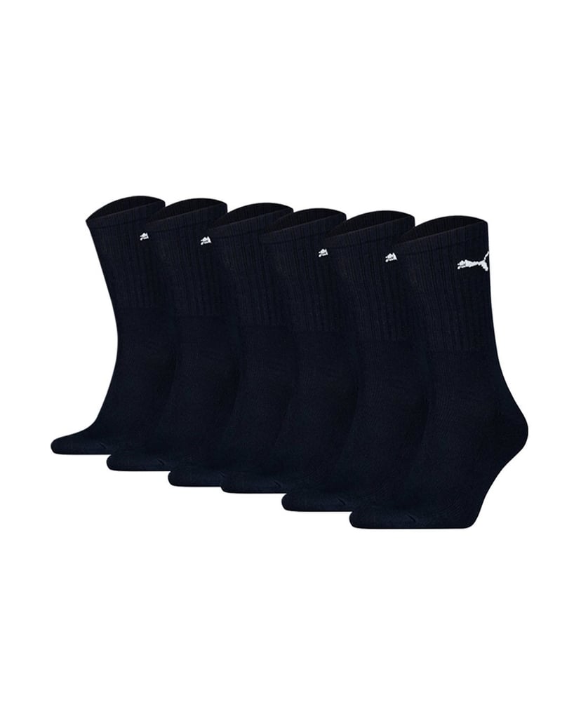 Puma-Unisex-Socken-6er-Pack-schwarz