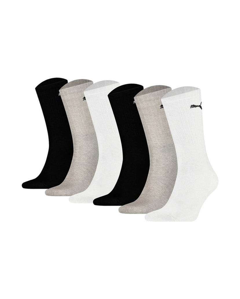 Puma-Unisex-Socken-6er-Pack-schwarz