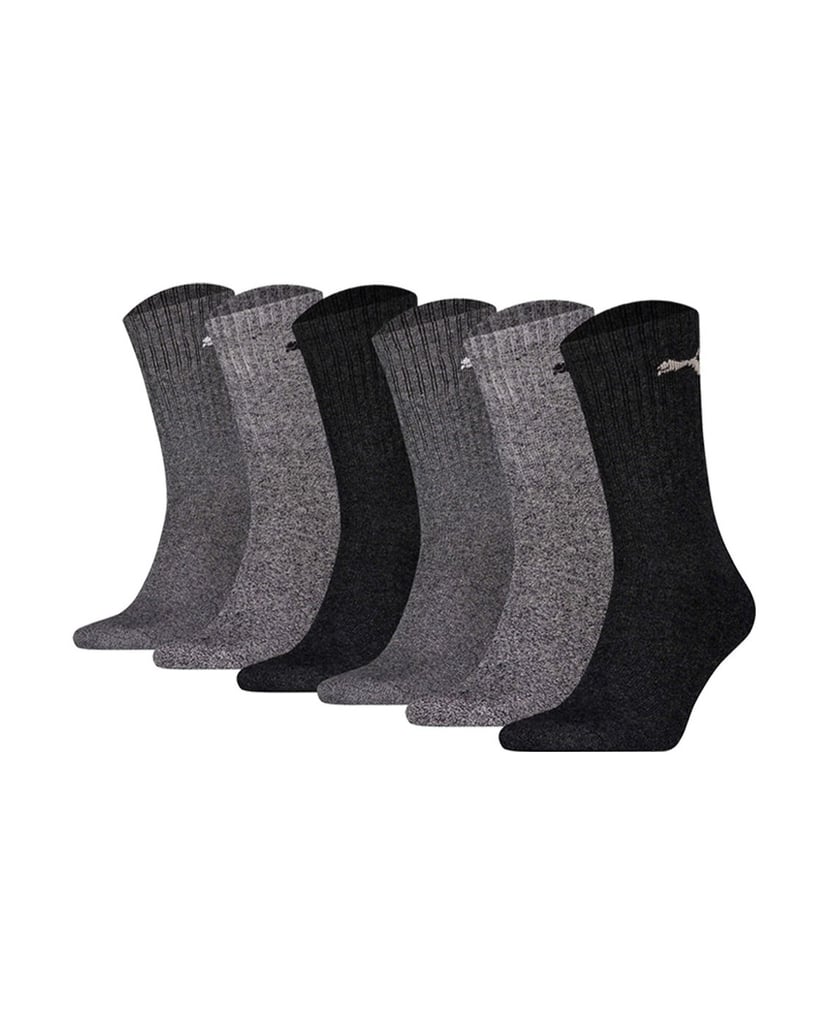 Puma-Unisex-Socken-6er-Pack-schwarz