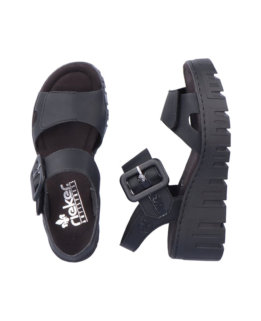 Rieker-Keilsandaletten-68050-schwarz