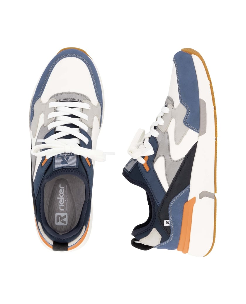 Rieker-Sport-Sneaker-Low-U1403-blau