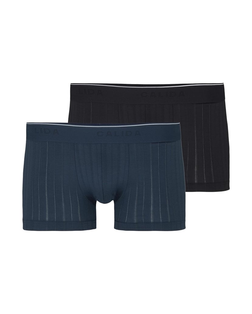 Calida-Herren-Boxershort-2er-Pack-Pure-&-Style-2P-schwarz