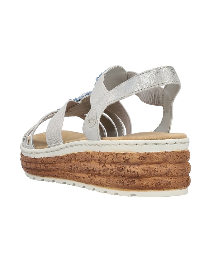 Rieker-Keilsandaletten-62771-silber