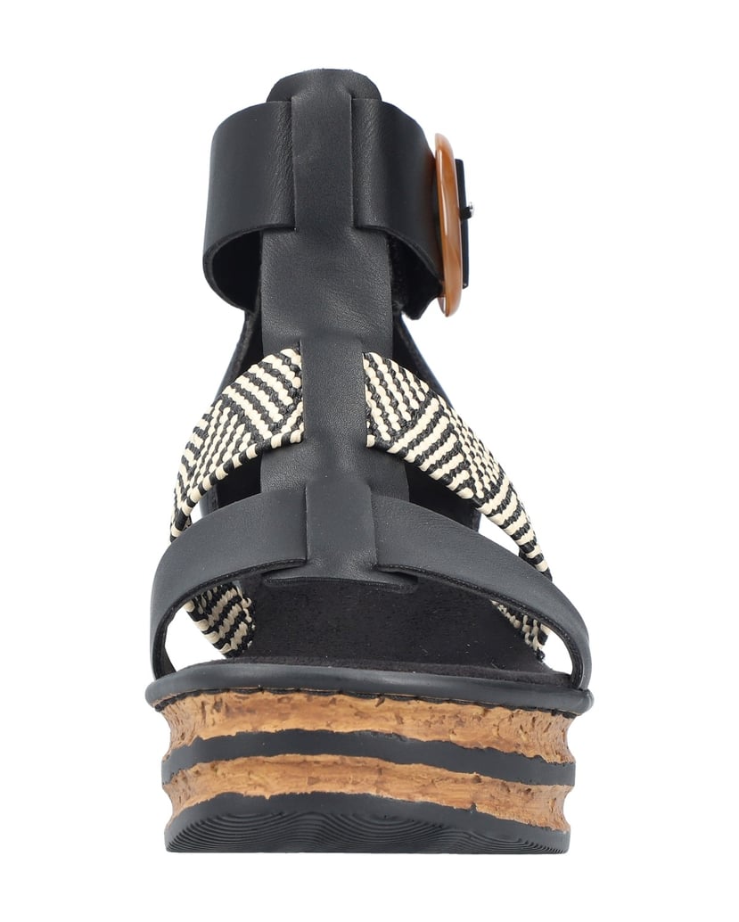 Rieker-Keilsandaletten-68182-schwarz