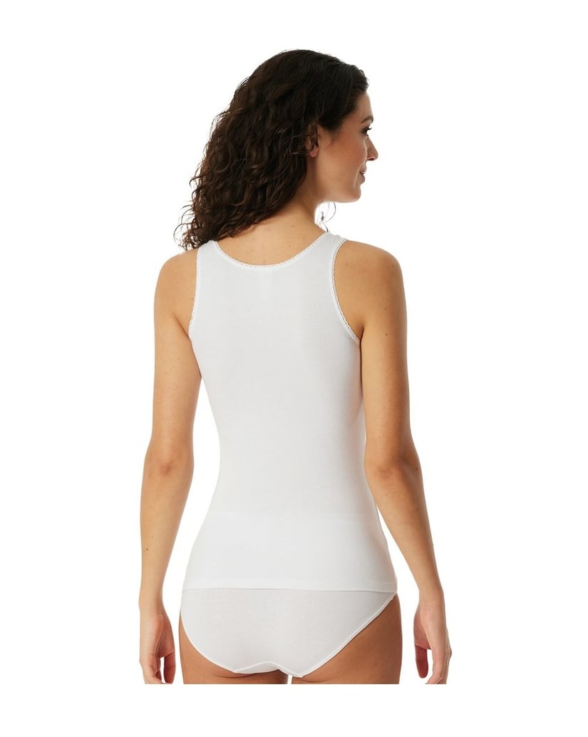 SCHIESSER-Damen-Unterhemd-4er-Pack-schwarz