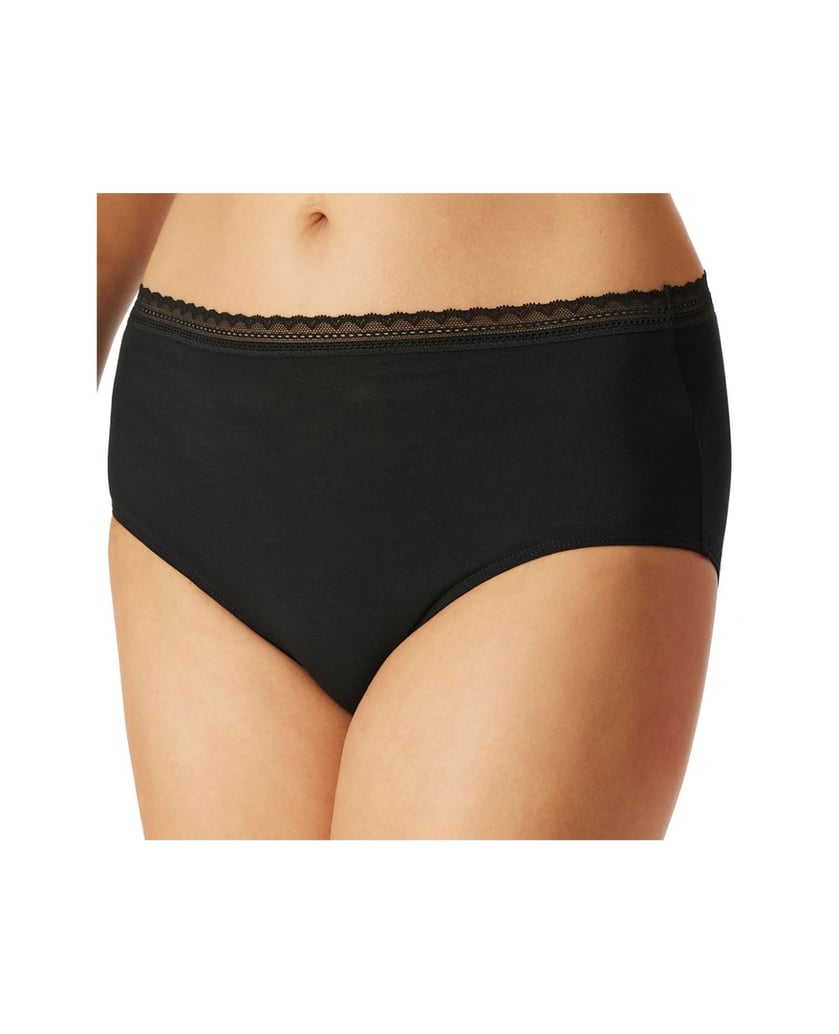 SCHIESSER-Damen-Slip-6er-Pack-schwarz