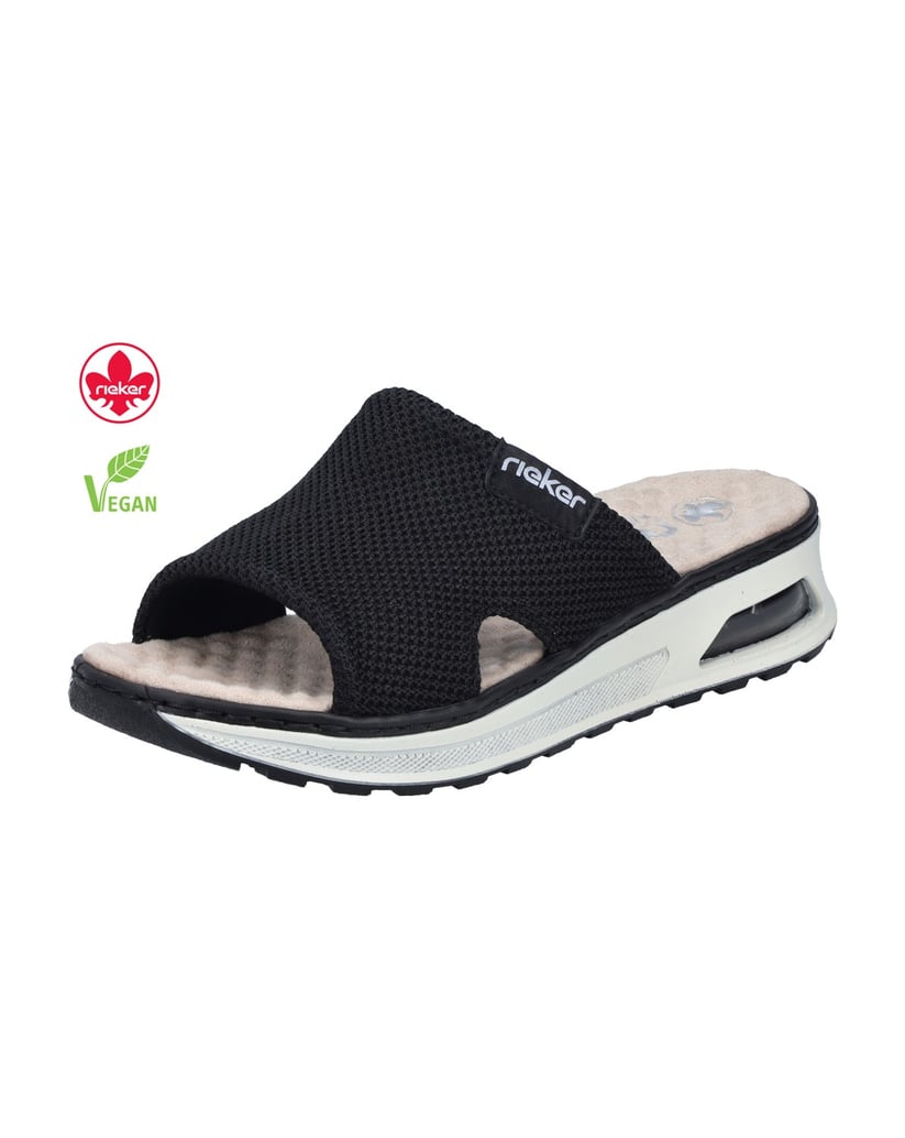 Rieker-Pantoletten-65651-schwarz