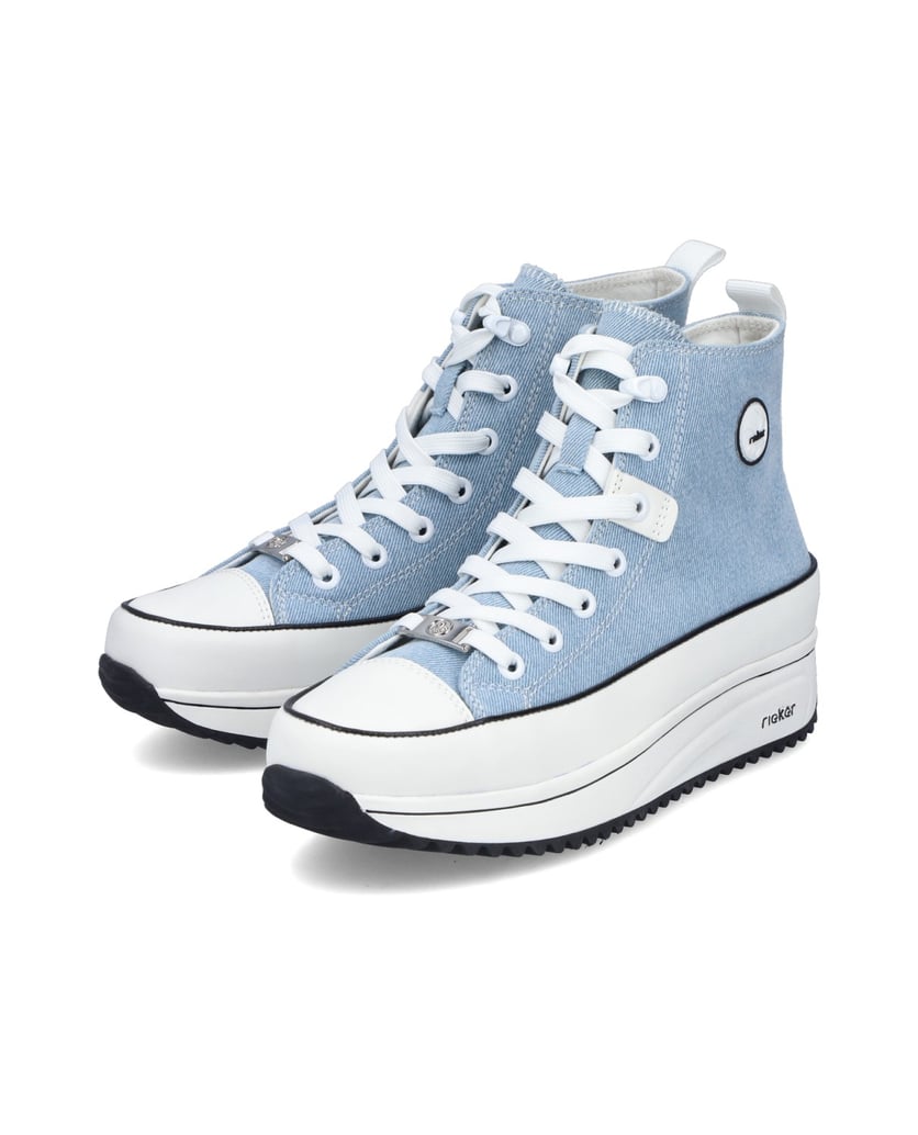Rieker-Sneaker-High-90010-blau