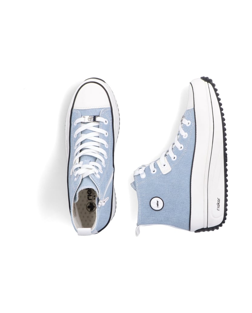Rieker-Sneaker-High-90010-blau