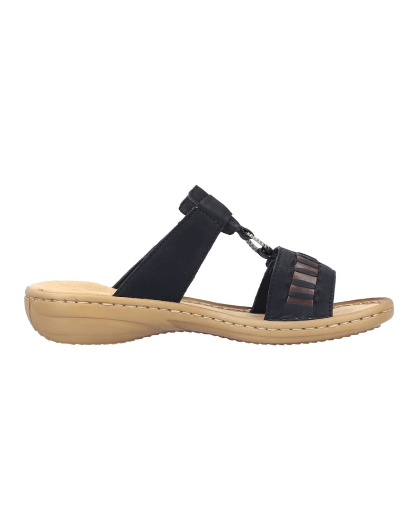 Rieker-Pantoletten-60881-schwarz
