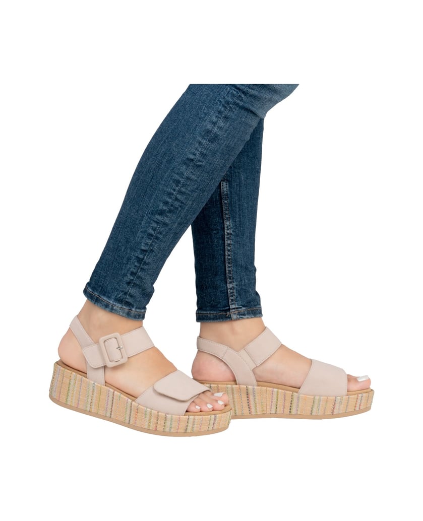 Remonte-Riemchensandalen-D1N54-beige