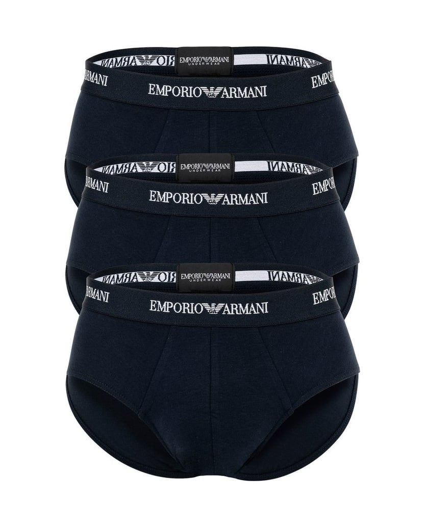 Emporio-Armani-Herren-Slip-3er-Pack-Core-Logoband-schwarz