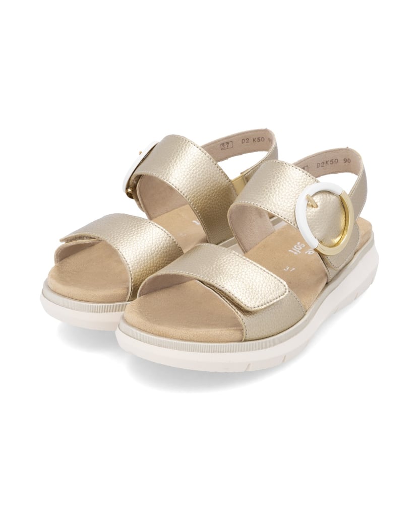 Remonte-Riemchensandalen-D2K50-gold