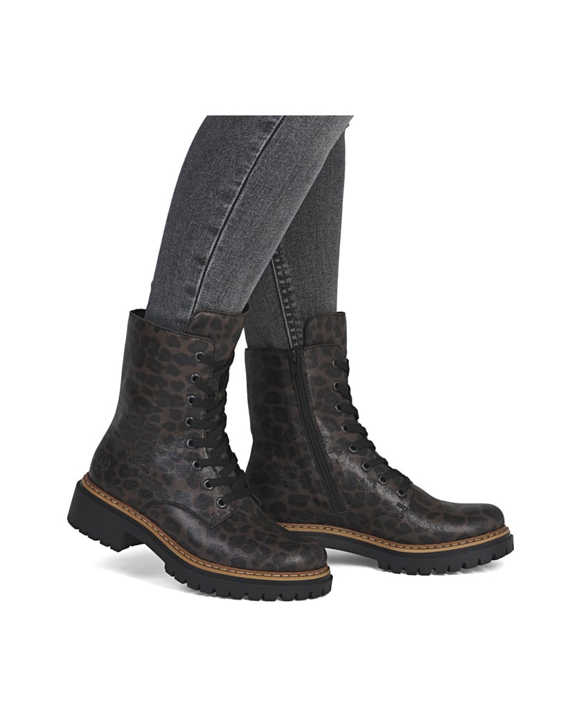 Rieker-Biker-Boots-72627-Animalprint