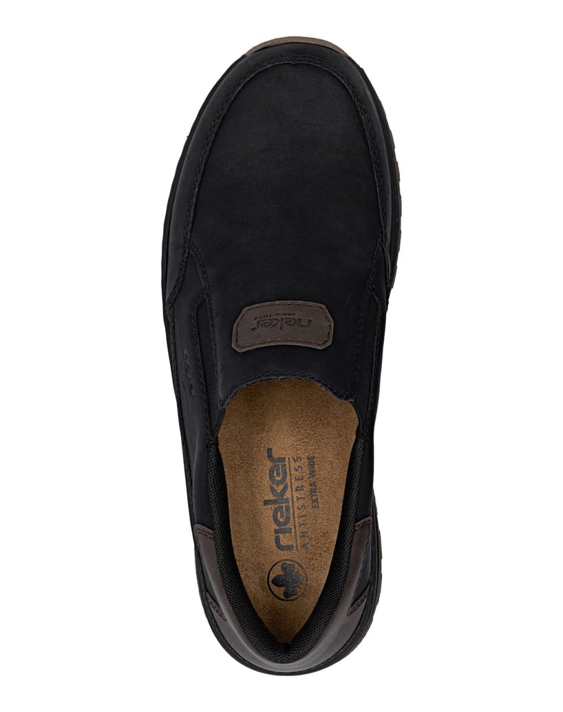 Rieker-Slipper-03365-schwarz